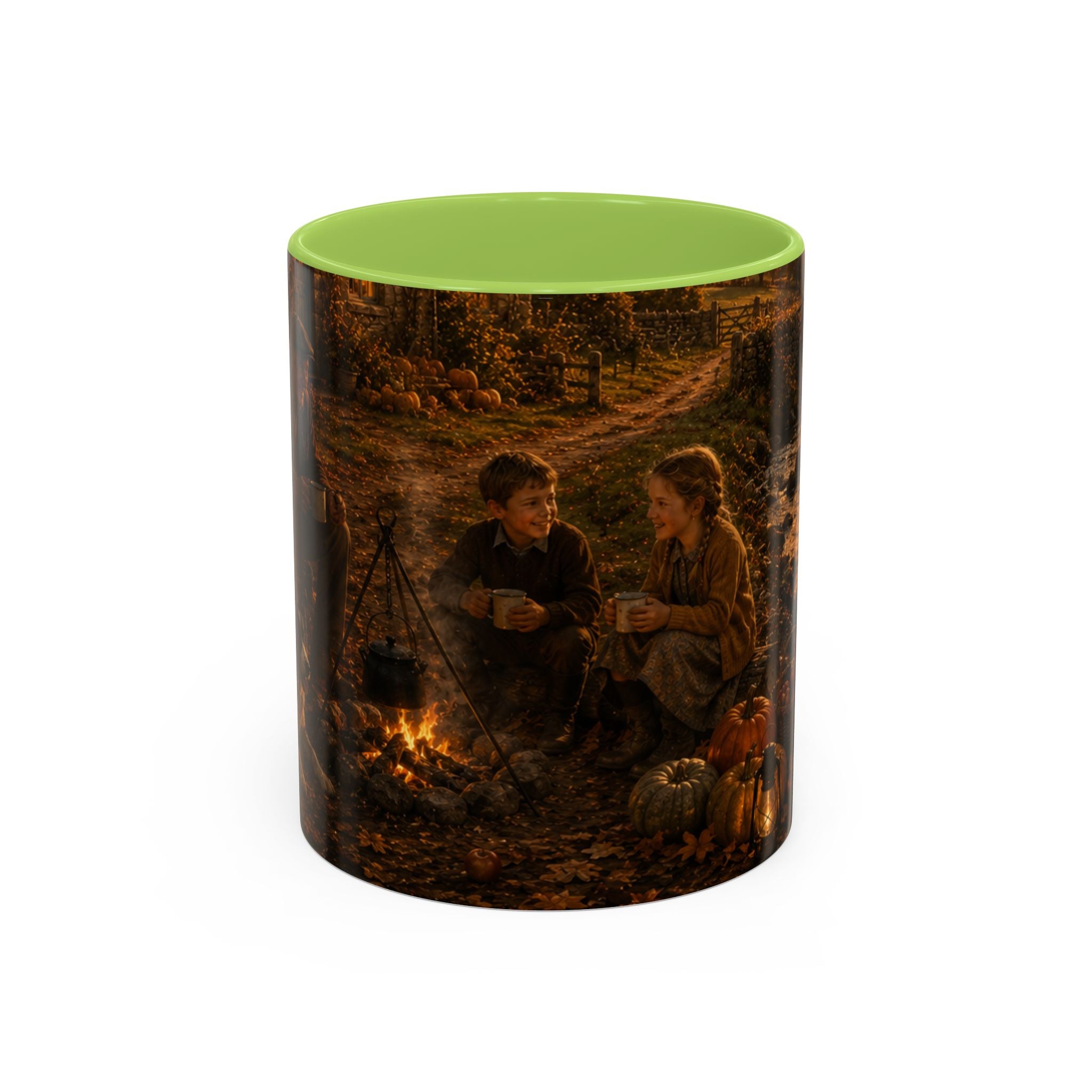 Horkey in the Autumn Lane Accent Coffee Mug (11, 15oz)