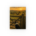 GK02 – Farmers and Dog at Dawn – Hard Backed Countryside Journal