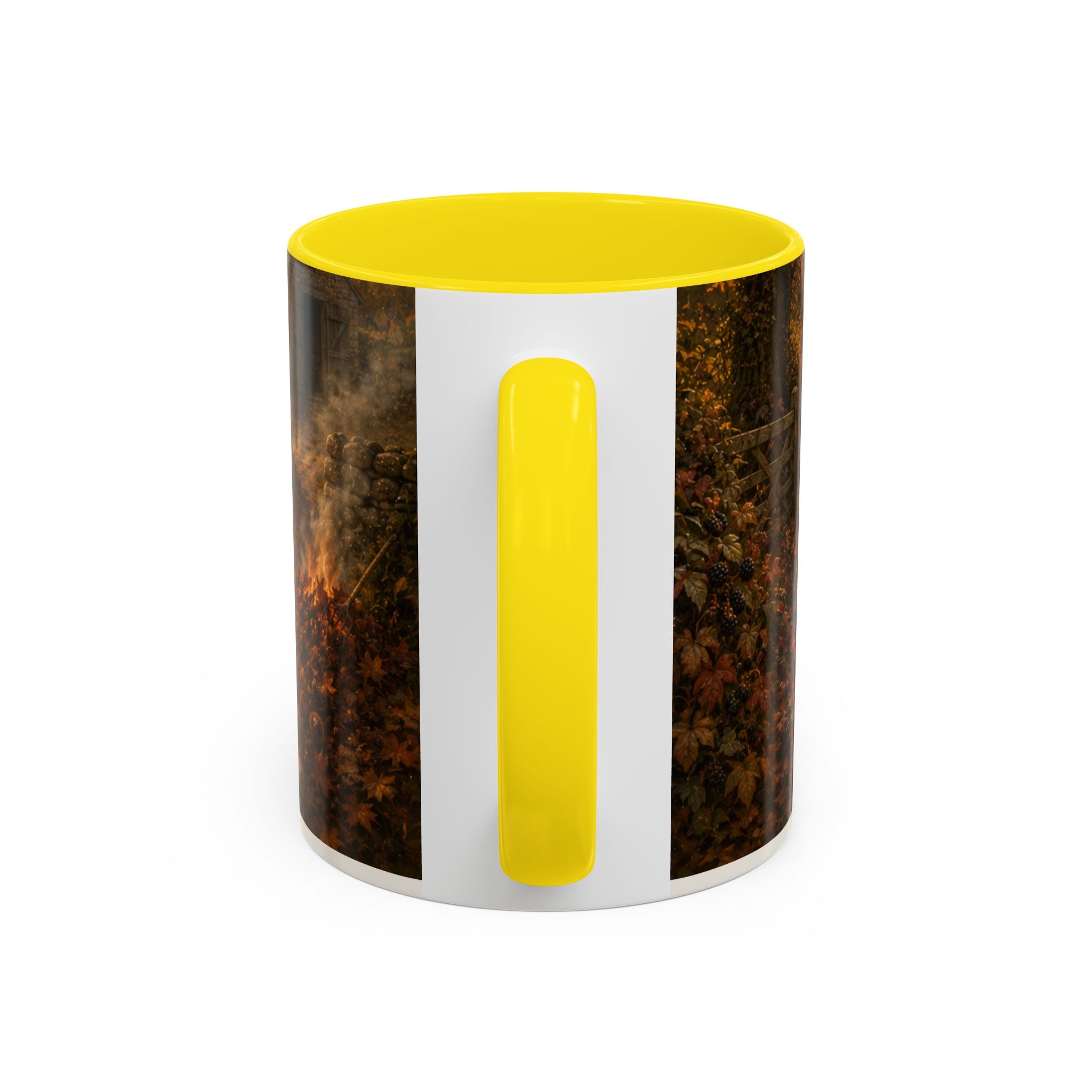 Autumn on the Farm Accent Coffee Mug (11, 15oz)