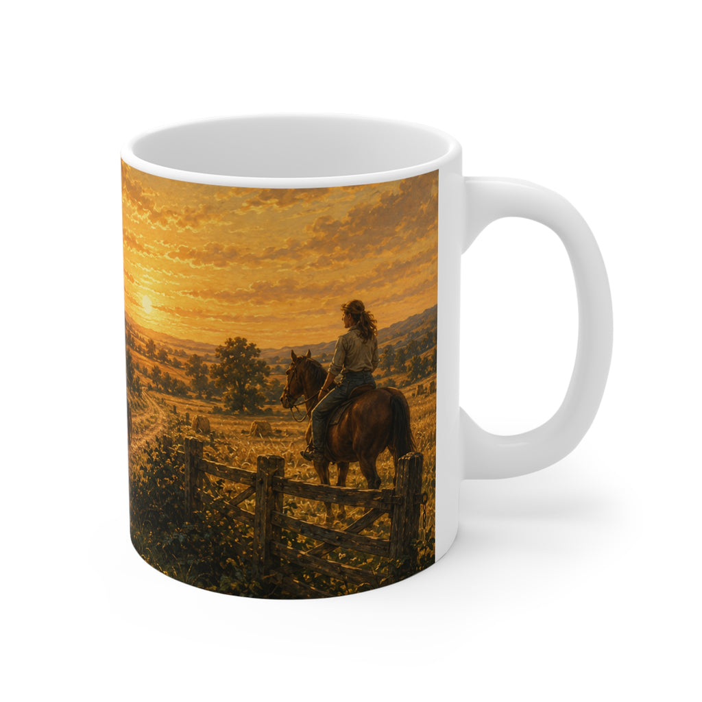 11oz White Mug