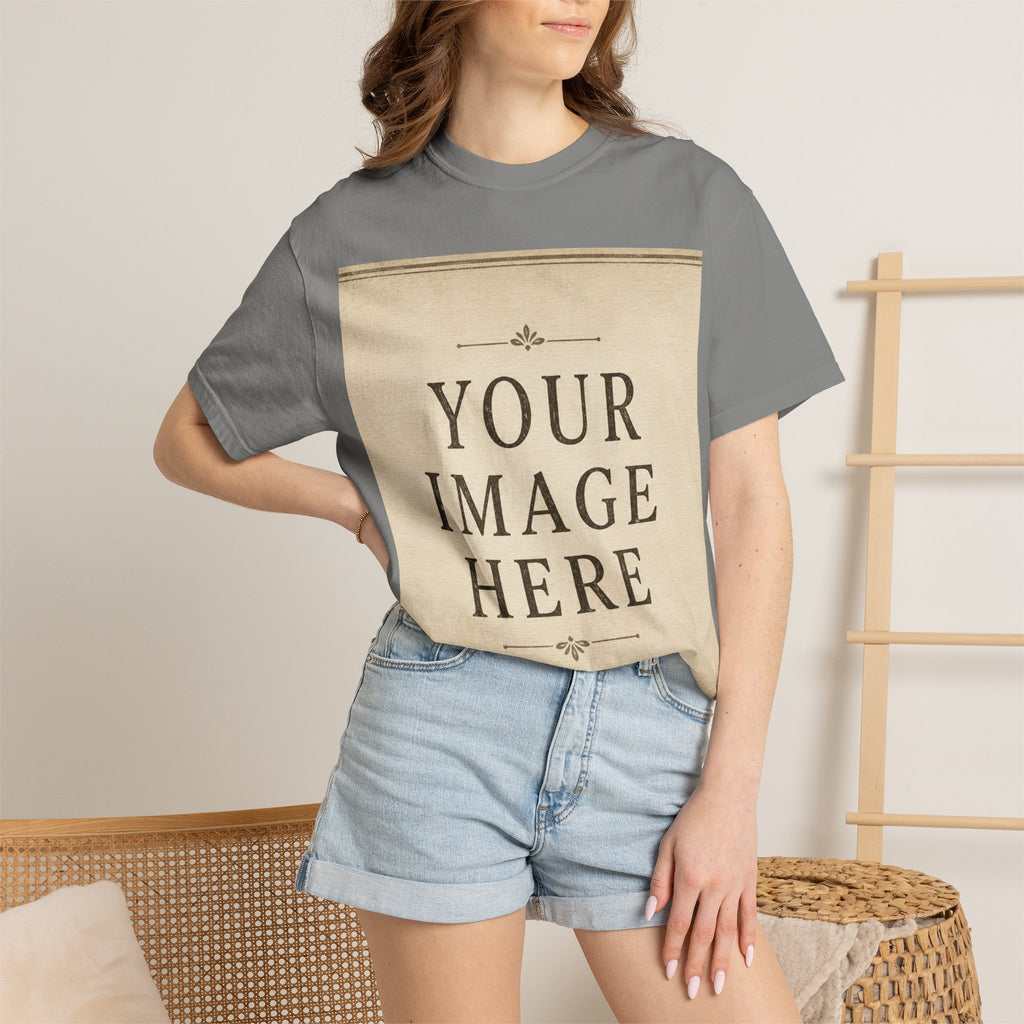 Personalised Memory Unisex Garment-Dyed T-shirt