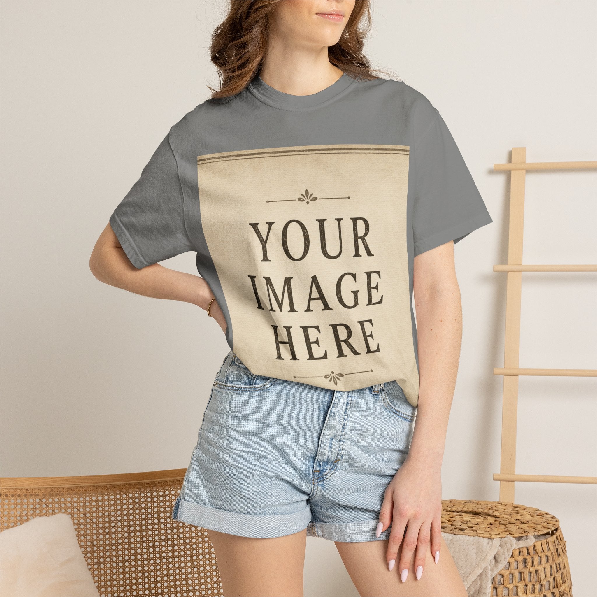 Personalised Memory Unisex Garment-Dyed T-shirt