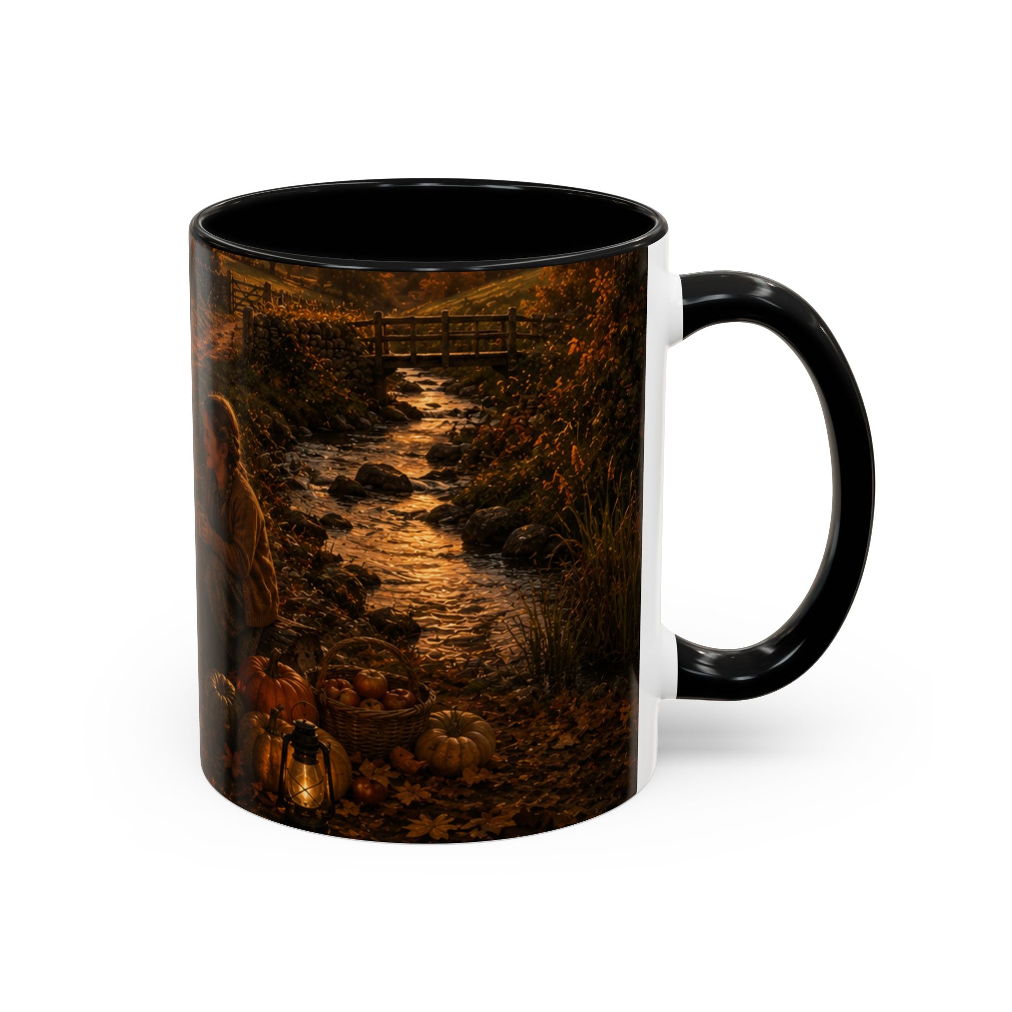 Horkey in the Autumn Lane Accent Coffee Mug (11, 15oz)