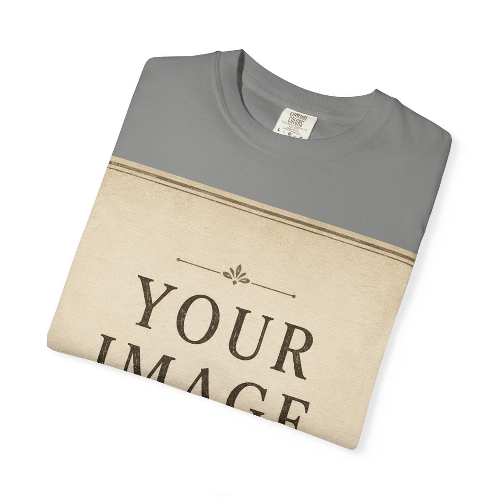 Personalised Memory Unisex Garment-Dyed T-shirt