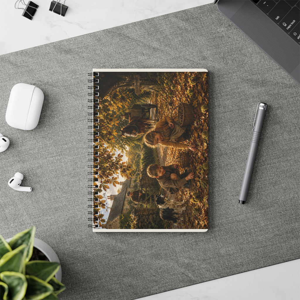Wirobound Softcover Notebook, A5