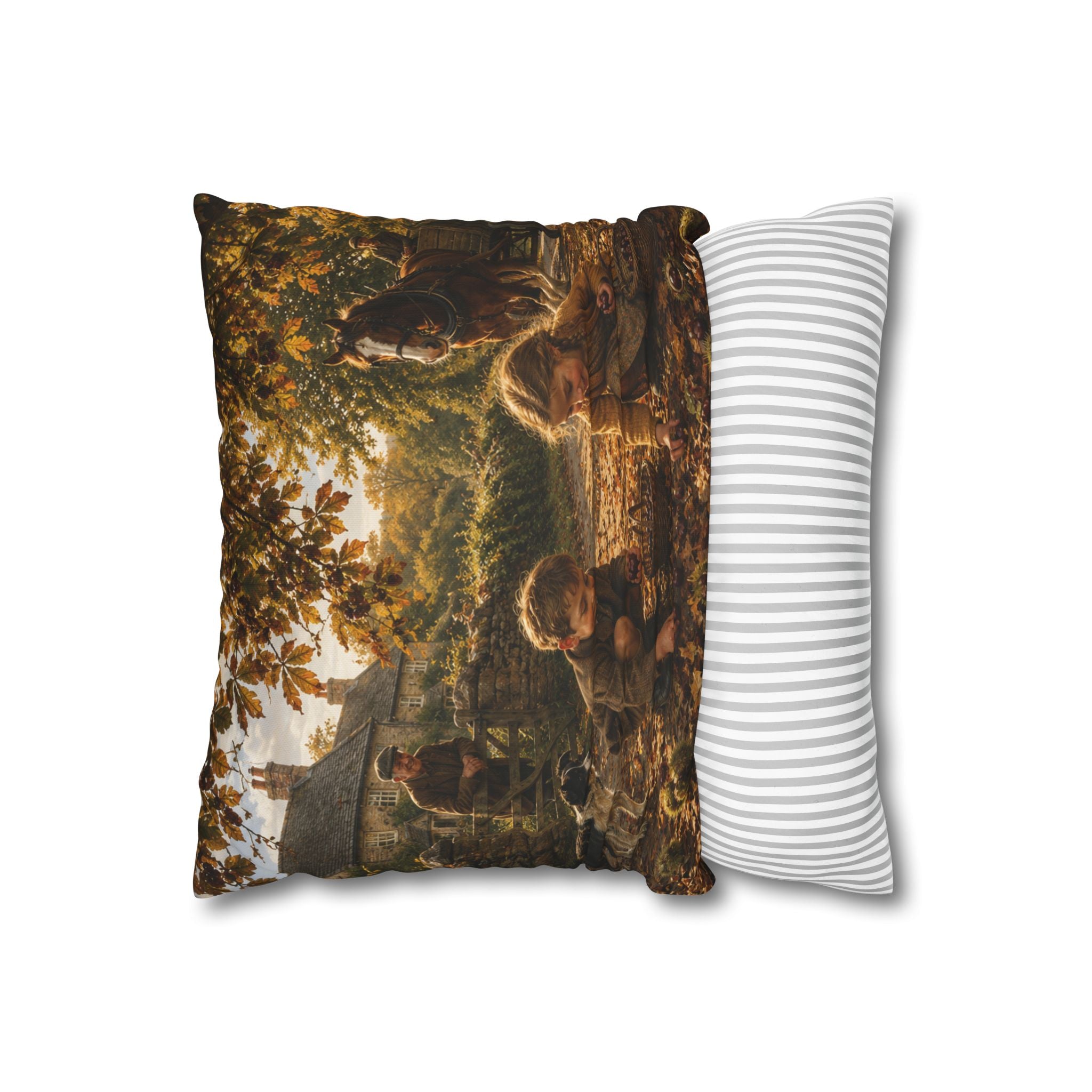 Square Poly Canvas Pillowcase