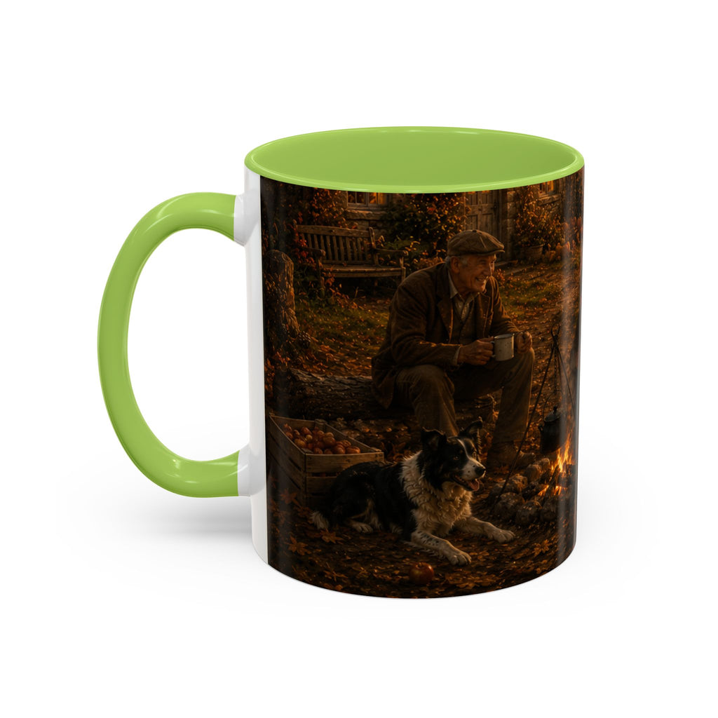 Horkey in the Autumn Lane Accent Coffee Mug (11, 15oz)