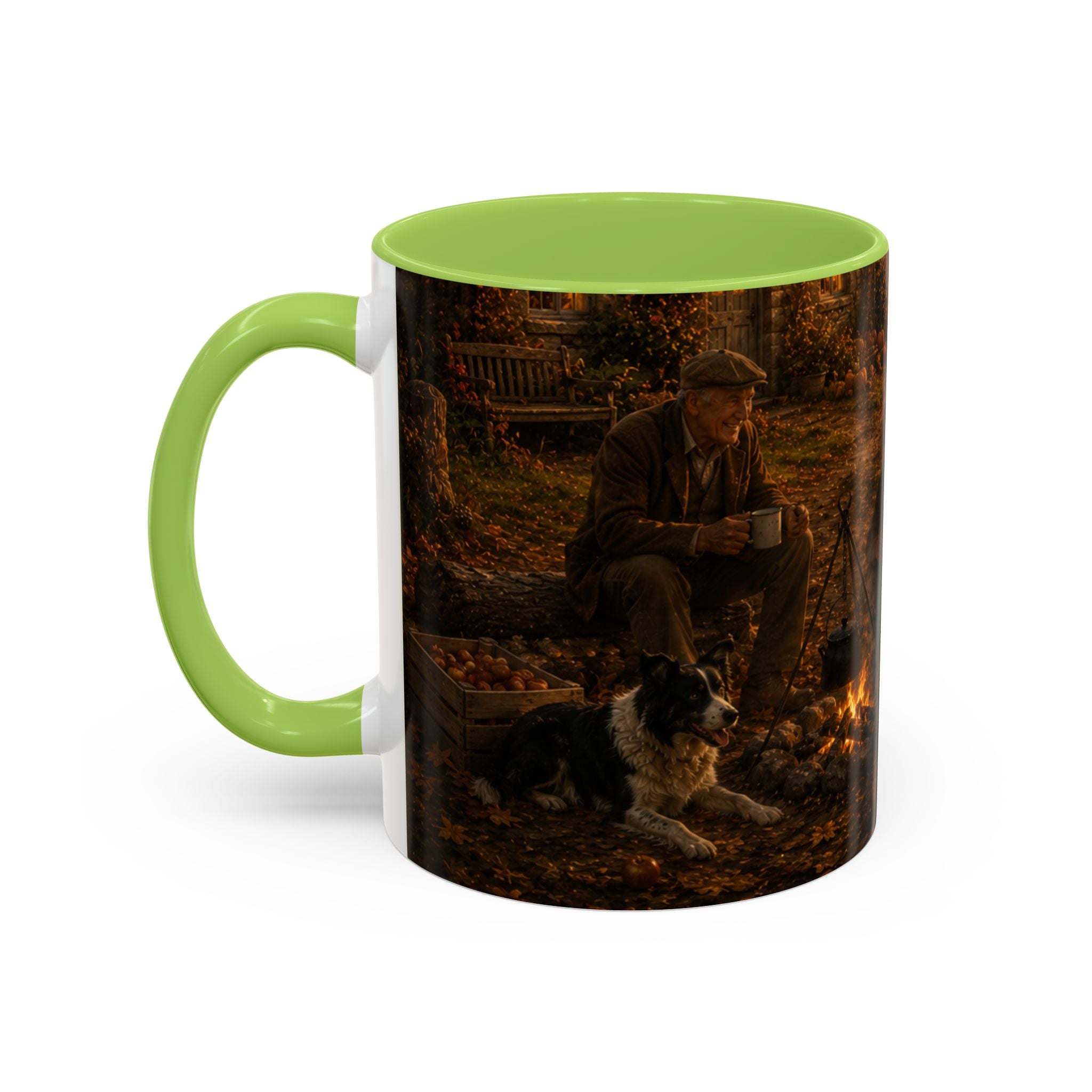 Horkey in the Autumn Lane Accent Coffee Mug (11, 15oz)