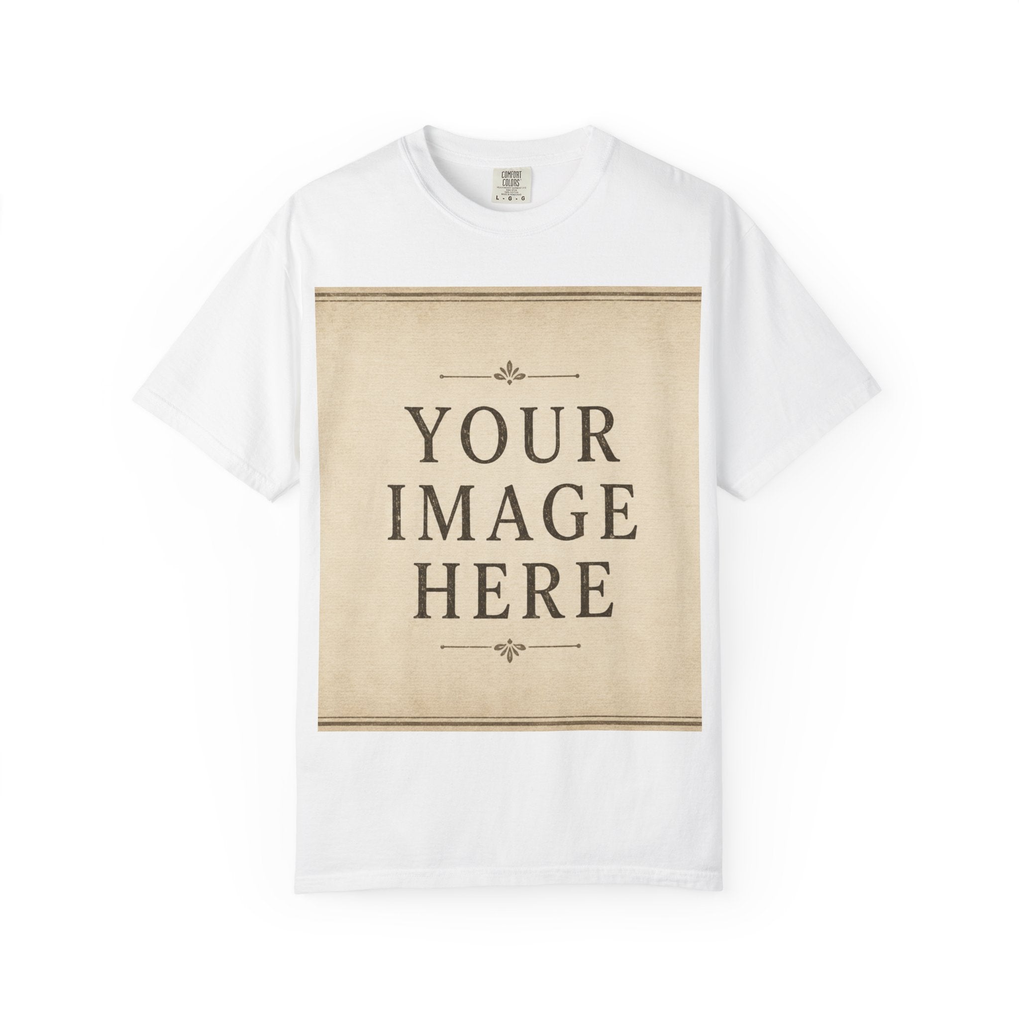 Personalised Memory Unisex Garment-Dyed T-shirt