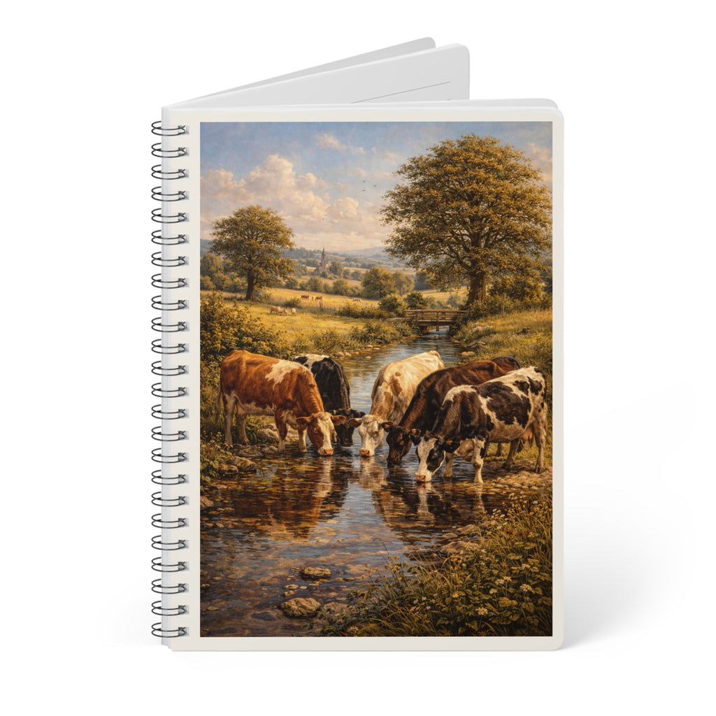 Wirobound Softcover Notebook, A5