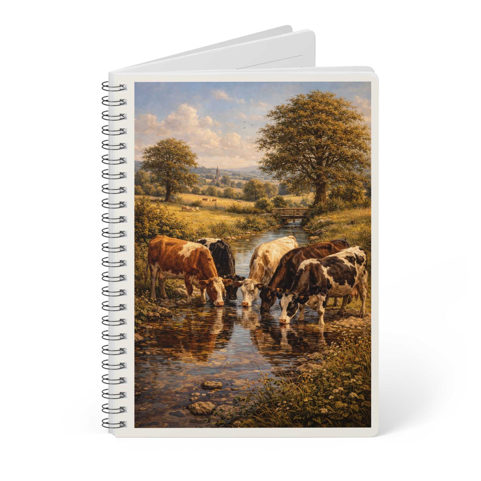 Wirobound Softcover Notebook, A5