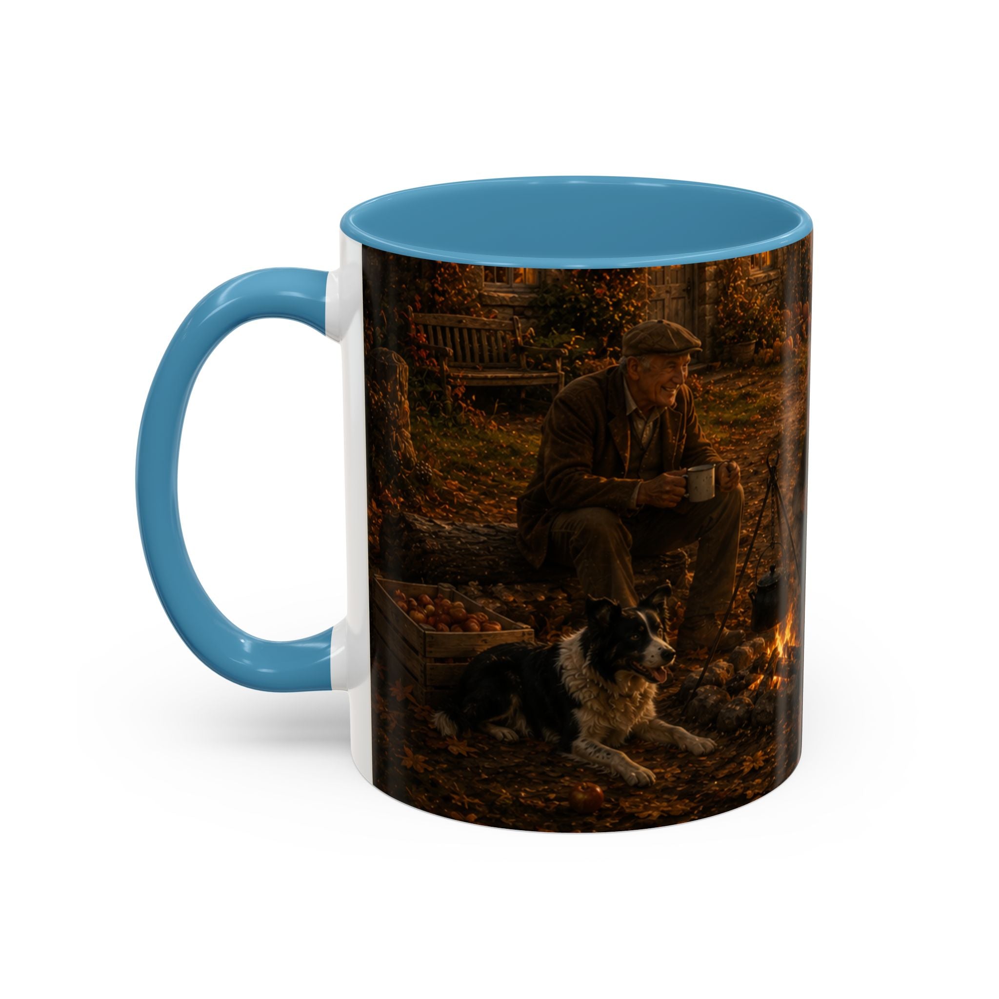 Horkey in the Autumn Lane Accent Coffee Mug (11, 15oz)