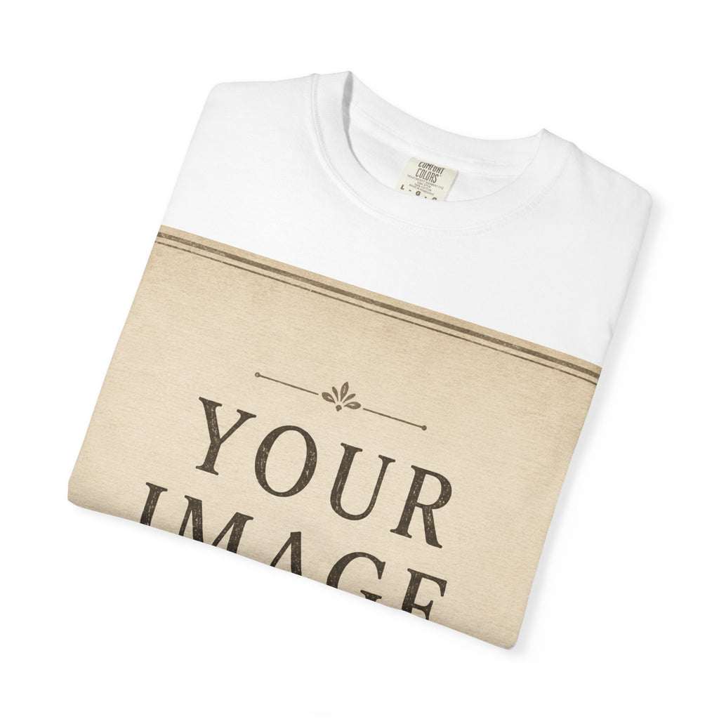 Personalised Memory Unisex Garment-Dyed T-shirt