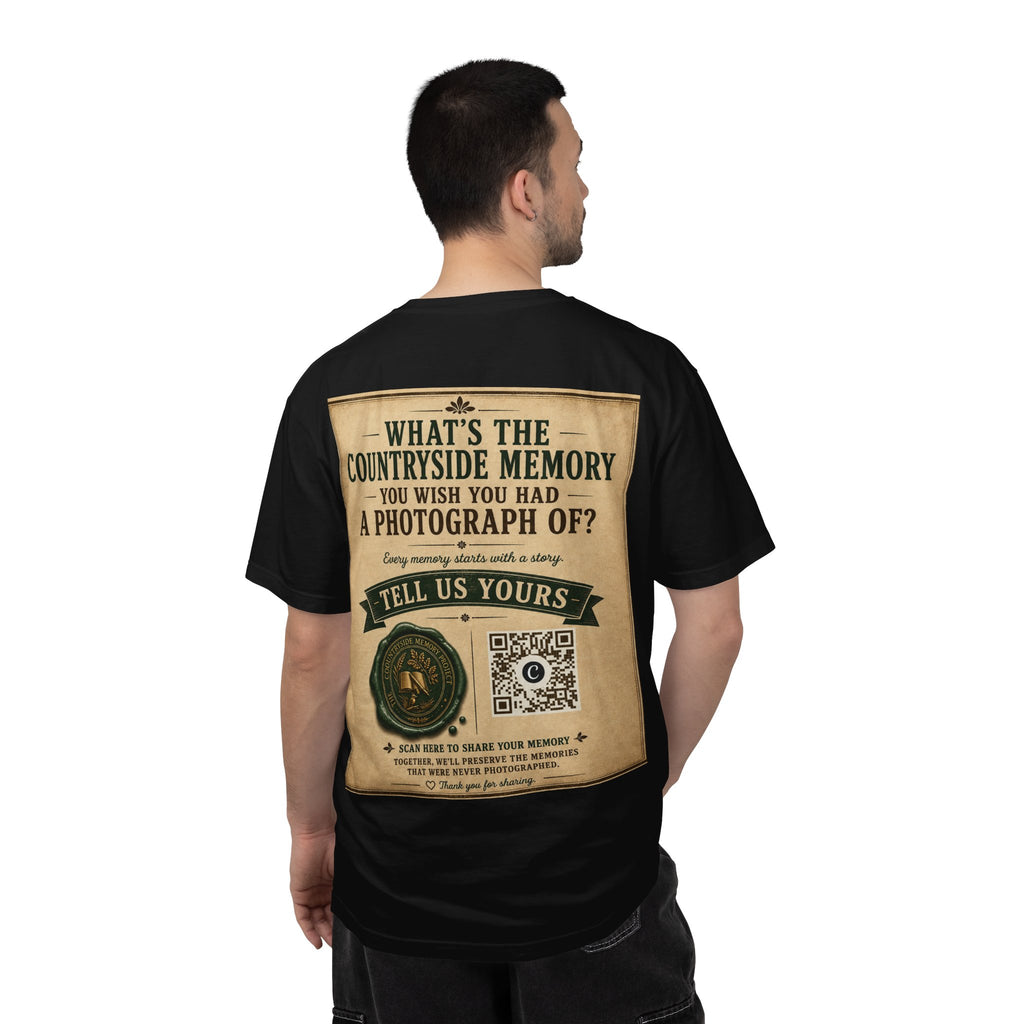 Personalise the Front and Back - Unisex Garment-Dyed T-shirt