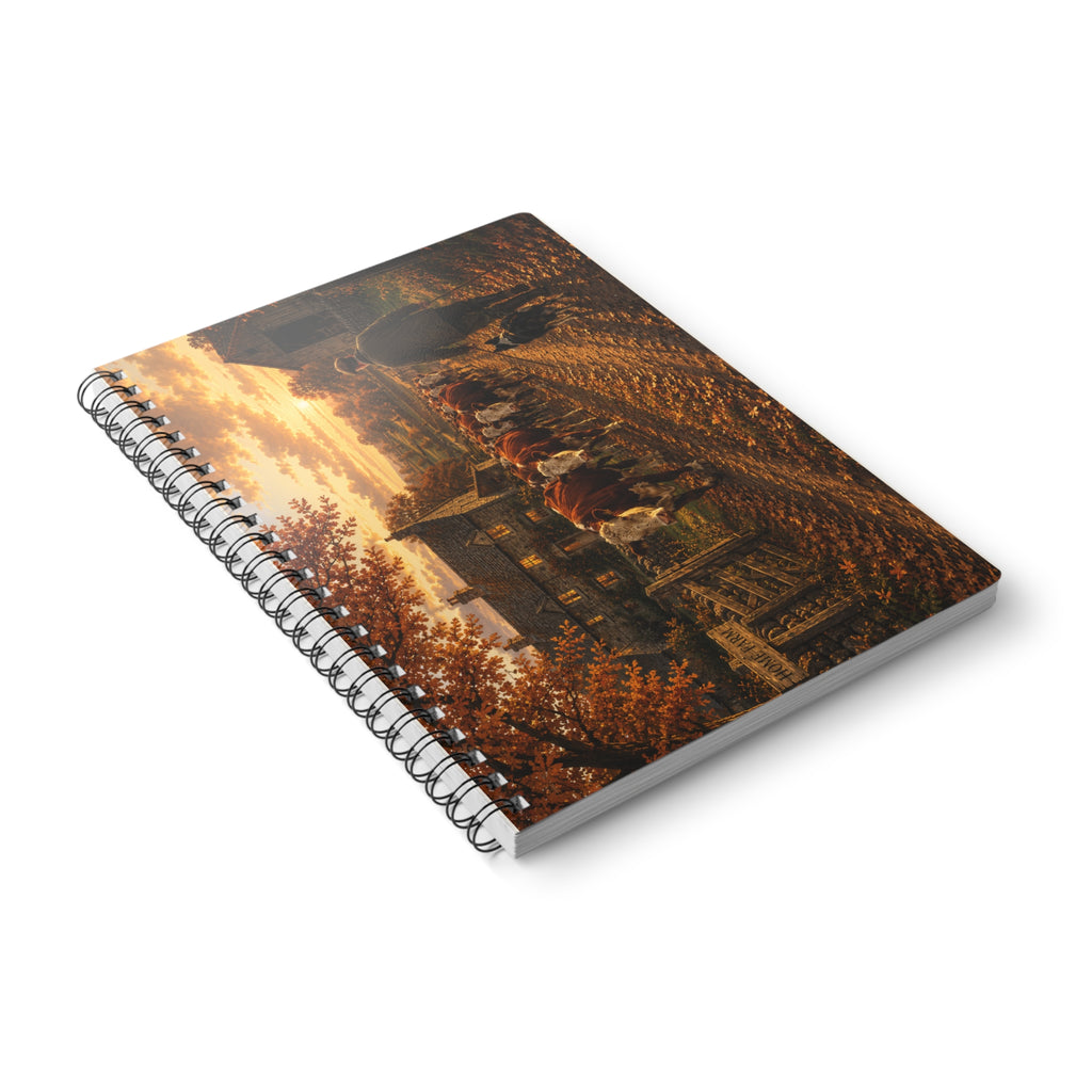 Copy of Wirobound Softcover Notebook, A5