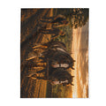 Learning to Plough Arctic Fleece Blanket