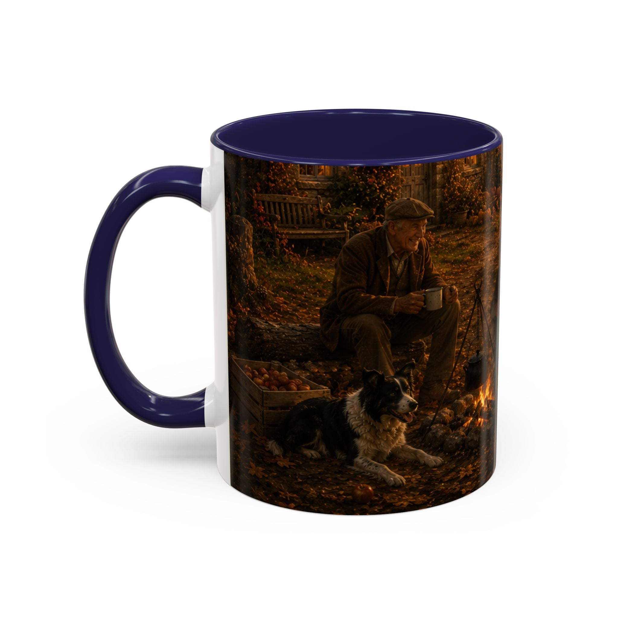 Horkey in the Autumn Lane Accent Coffee Mug (11, 15oz)