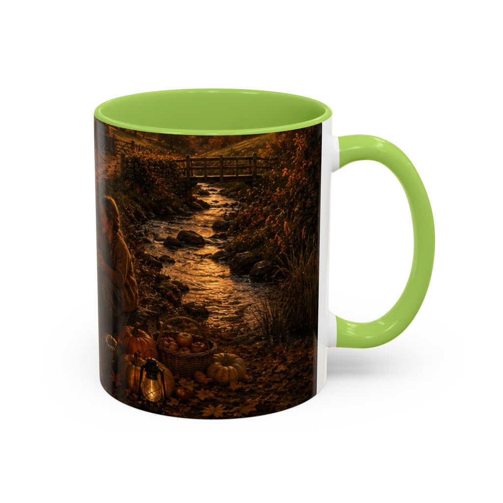 Horkey in the Autumn Lane Accent Coffee Mug (11, 15oz)