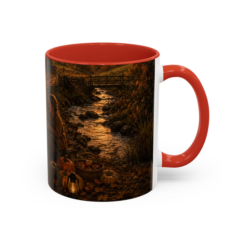 Horkey in the Autumn Lane Accent Coffee Mug (11, 15oz)