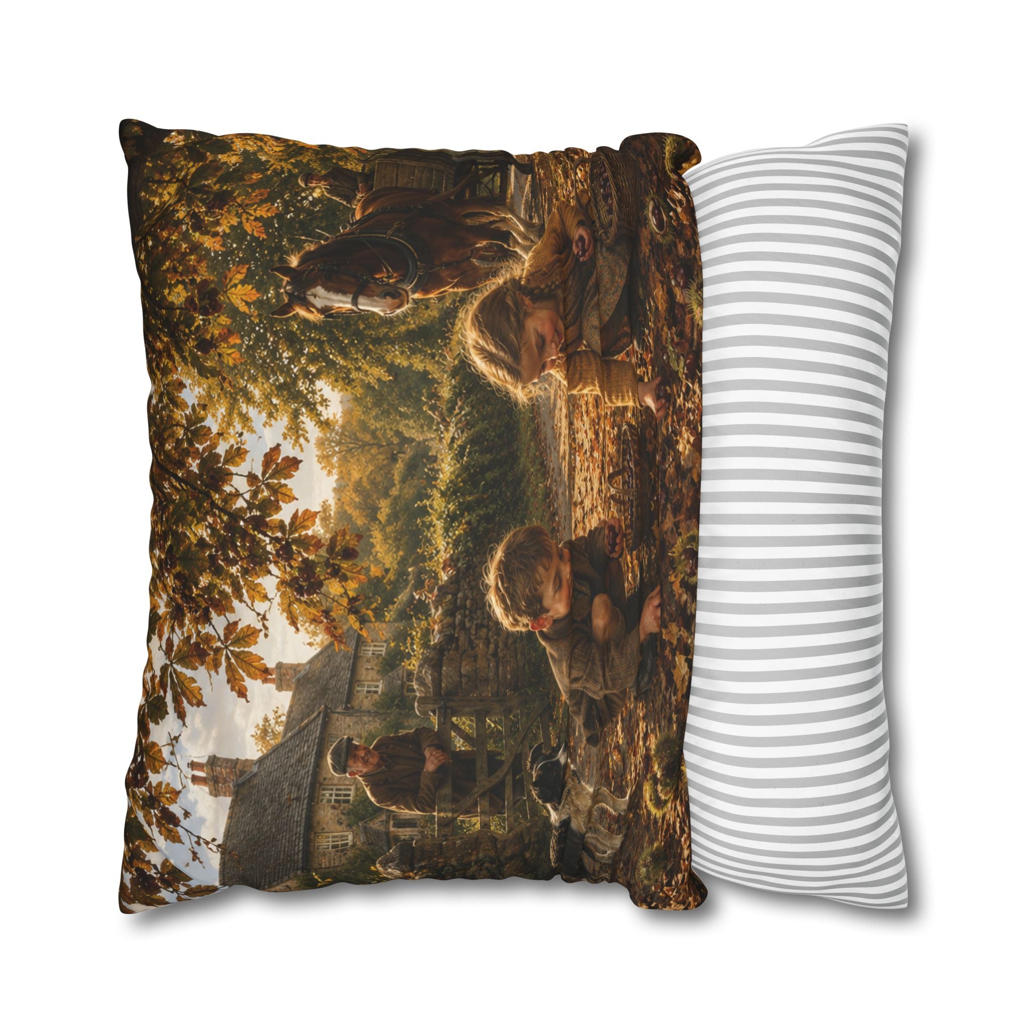 Square Poly Canvas Pillowcase