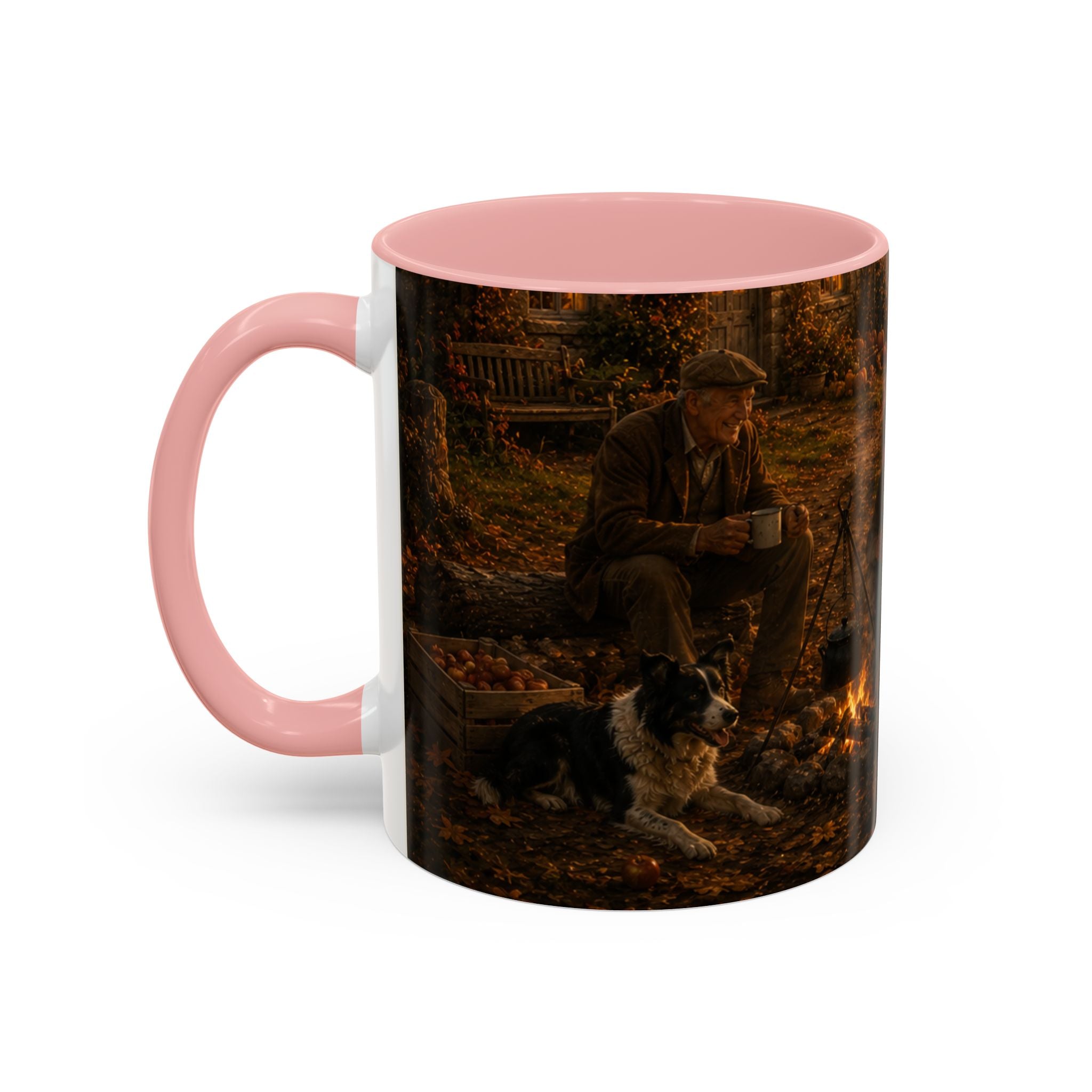 Horkey in the Autumn Lane Accent Coffee Mug (11, 15oz)