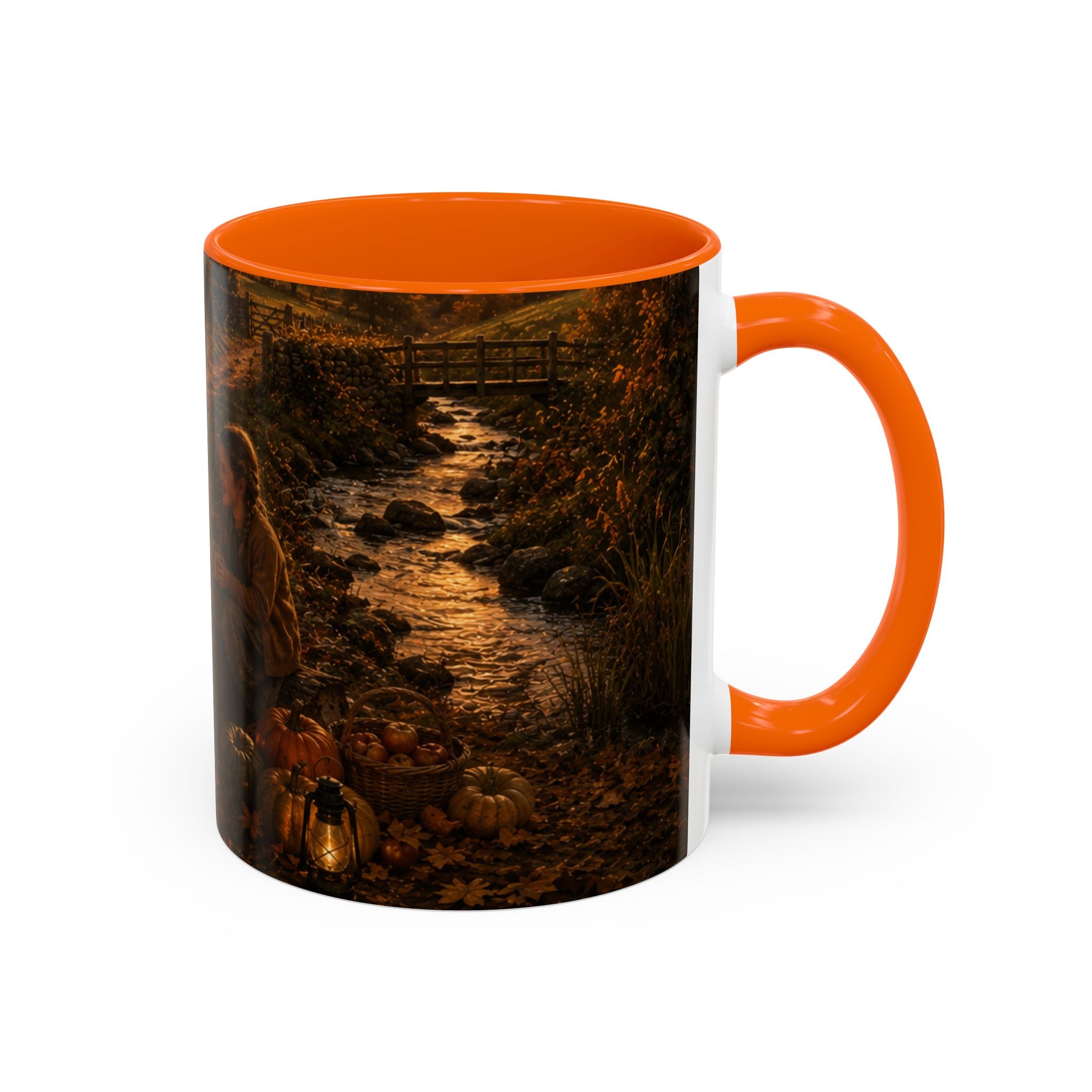 Horkey in the Autumn Lane Accent Coffee Mug (11, 15oz)