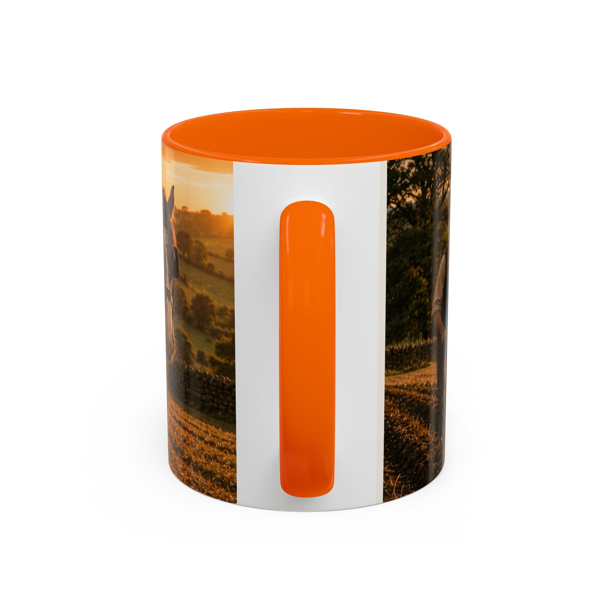 Learning to Plough Accent Coffee Mug (11, 15oz)