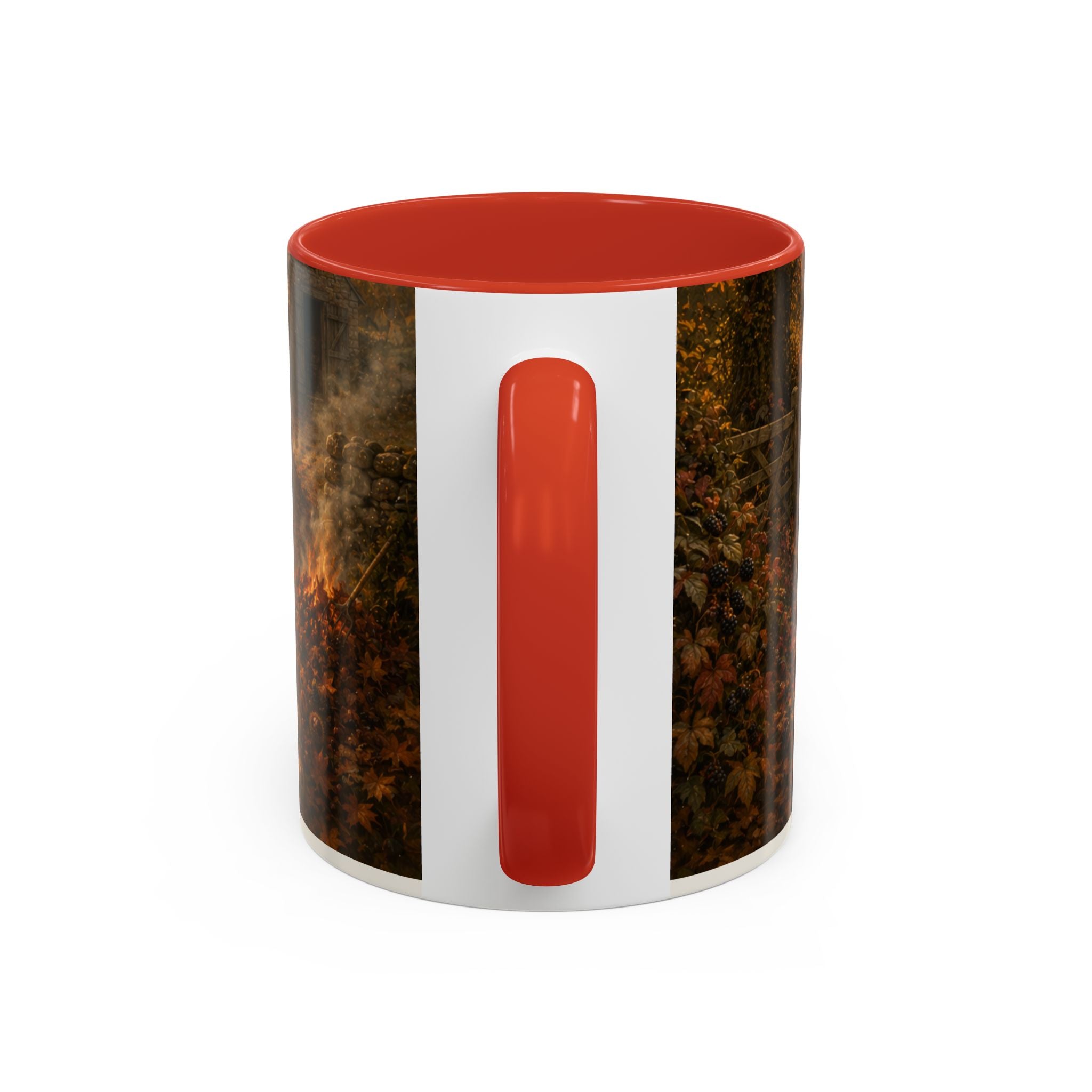 Autumn on the Farm Accent Coffee Mug (11, 15oz)
