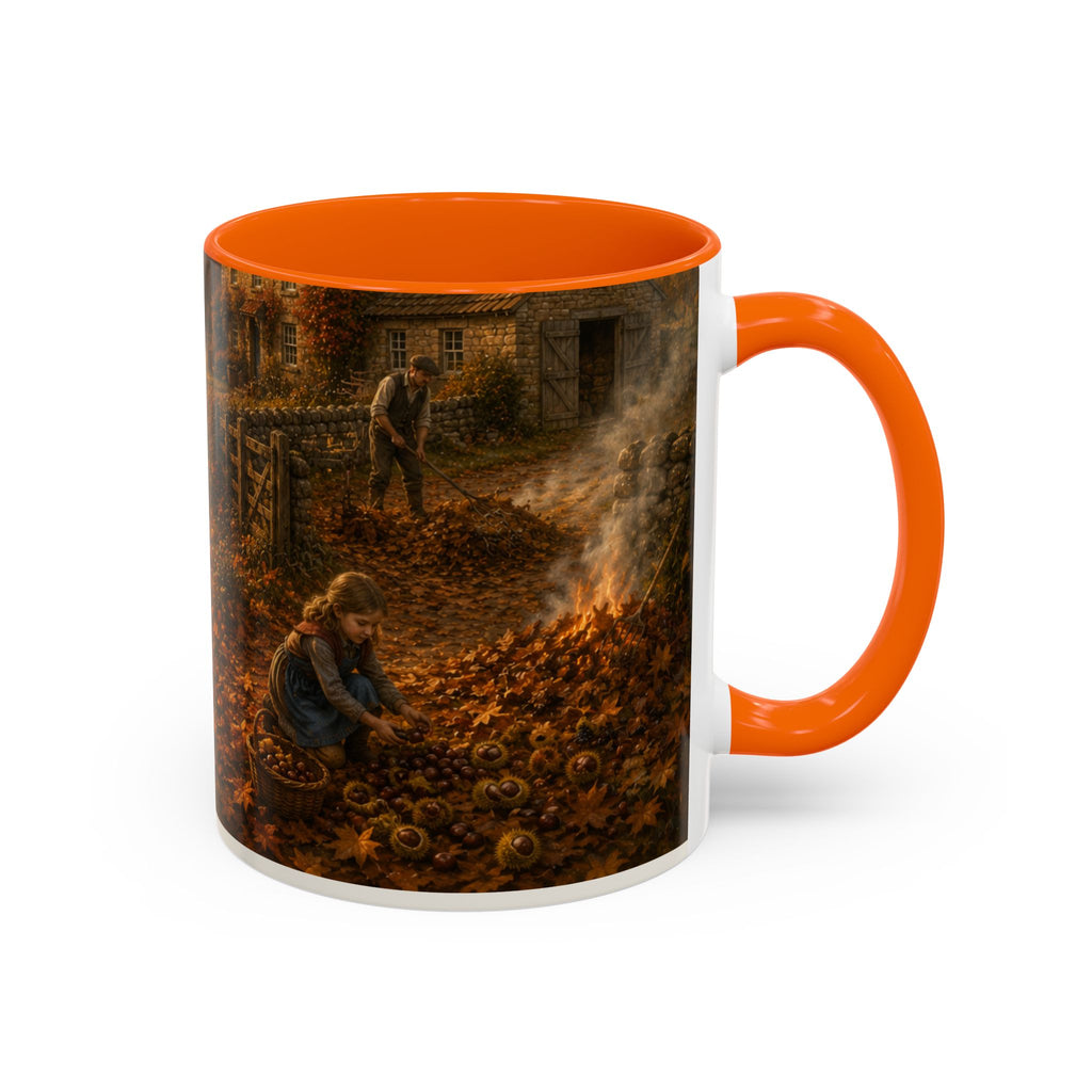 Autumn on the Farm Accent Coffee Mug (11, 15oz)