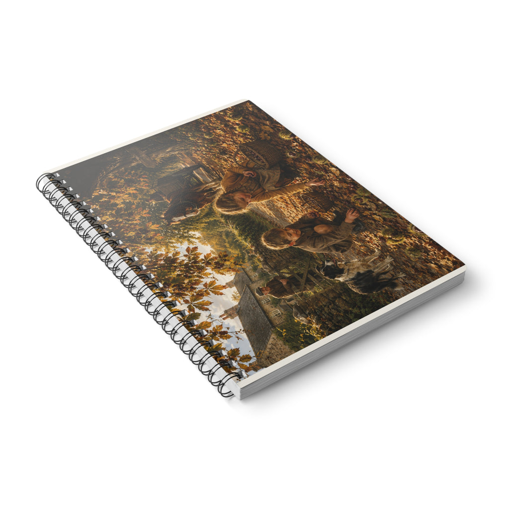Wirobound Softcover Notebook, A5