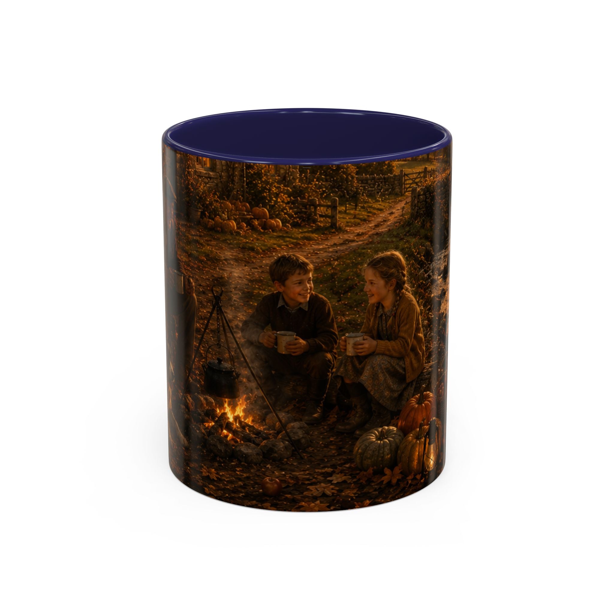 Horkey in the Autumn Lane Accent Coffee Mug (11, 15oz)