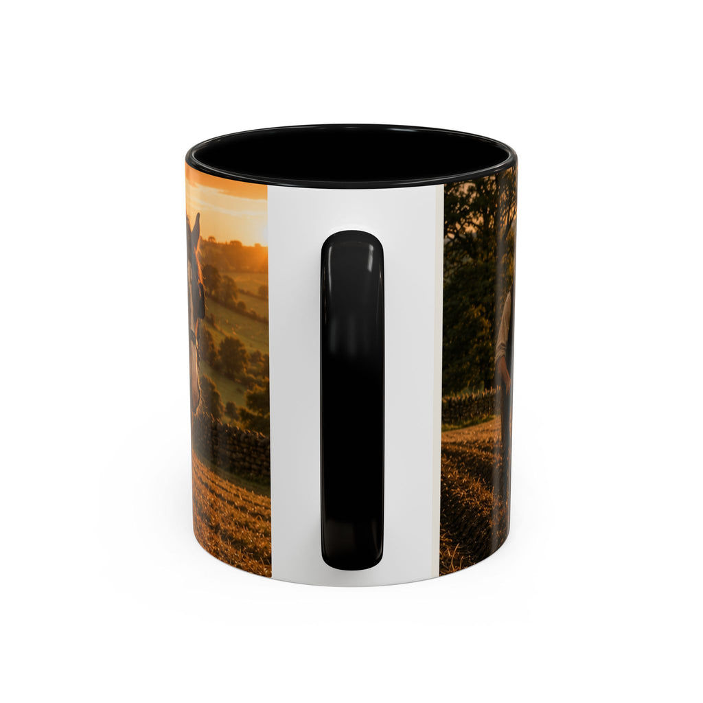 Learning to Plough Accent Coffee Mug (11, 15oz)
