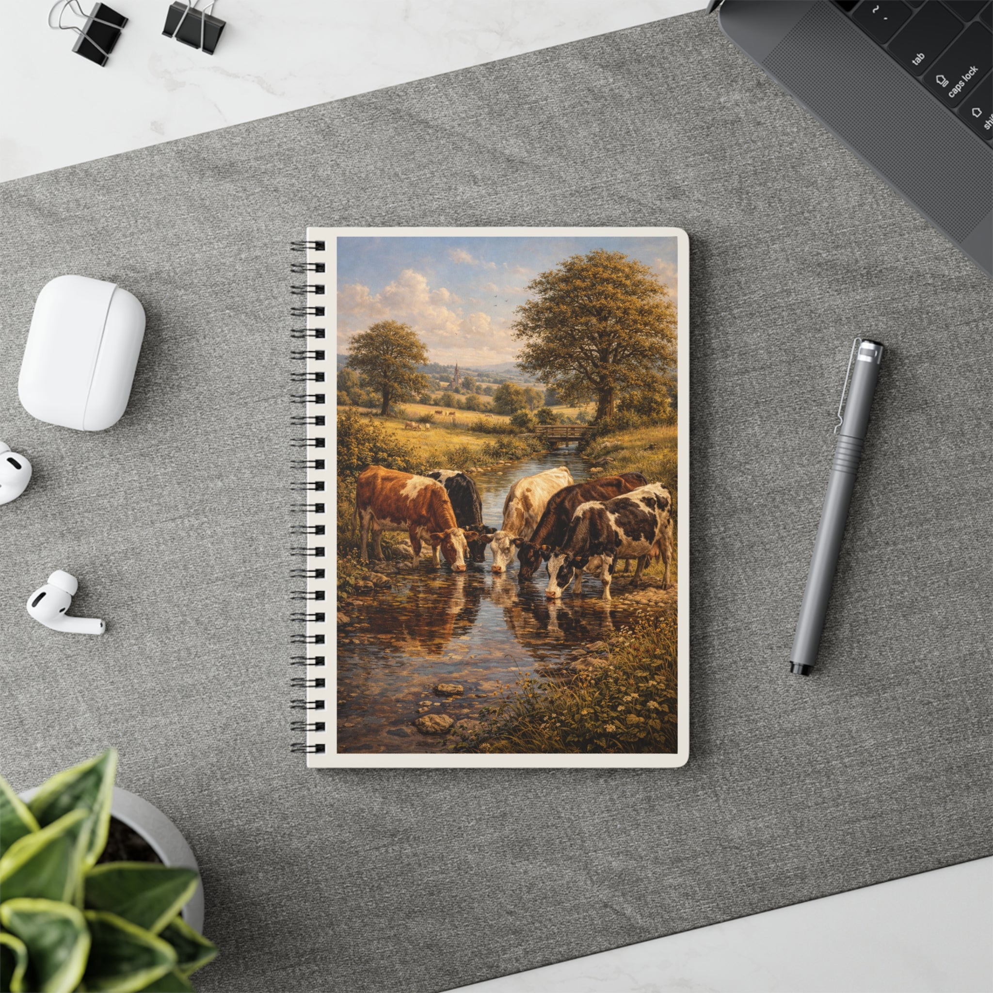 Wirobound Softcover Notebook, A5