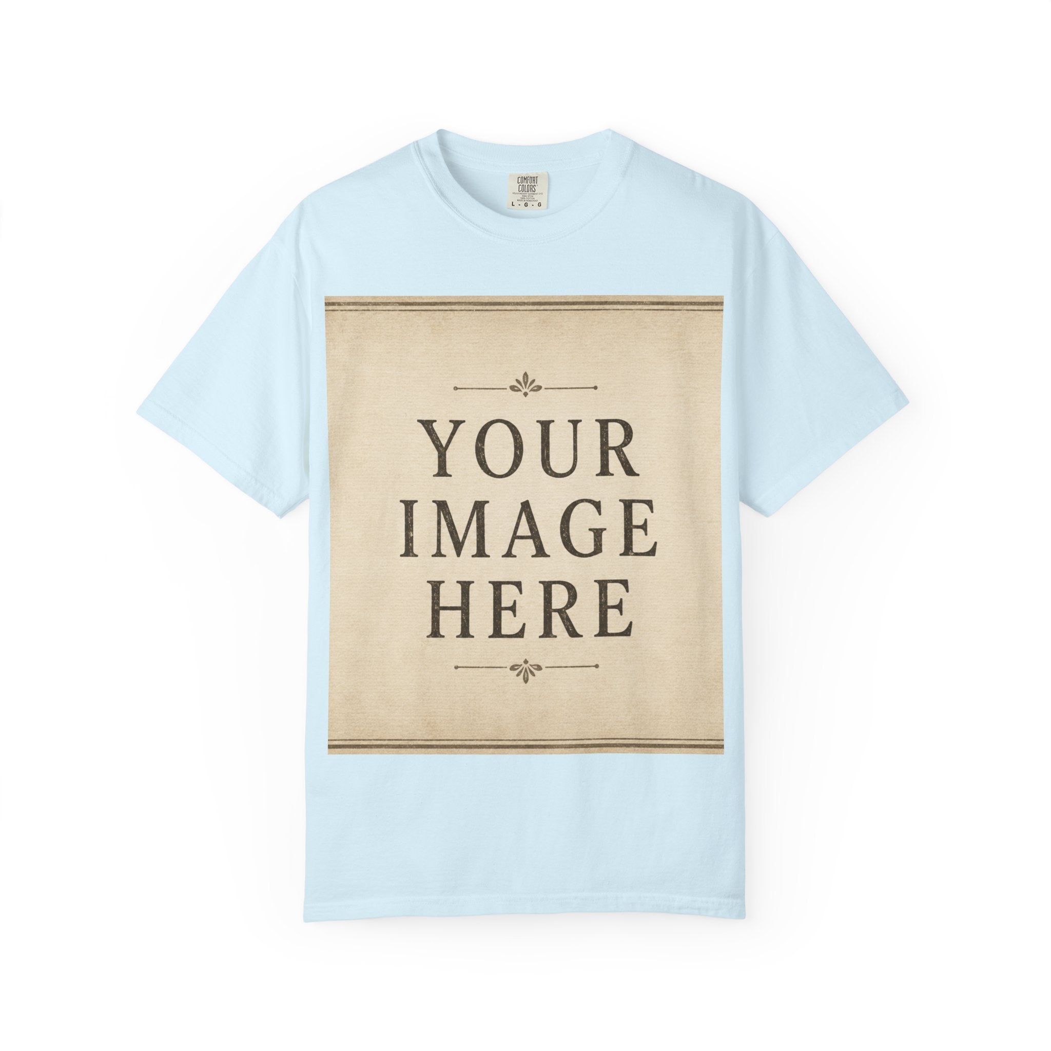 Personalised Memory Unisex Garment-Dyed T-shirt