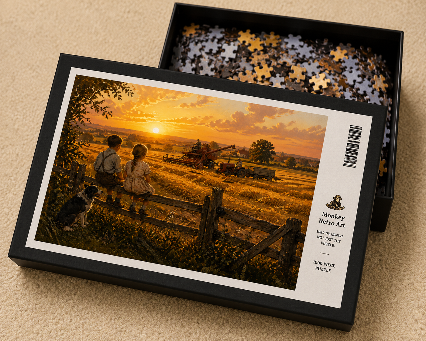 VF092 - Golden hour at harvest