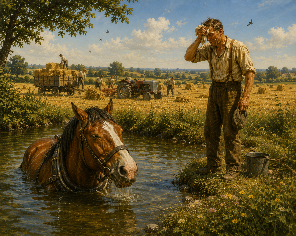 VF104 - Grand summer day on the farm