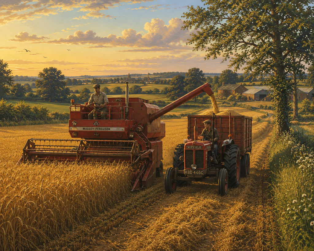 VF111 - 1965 barley harvest