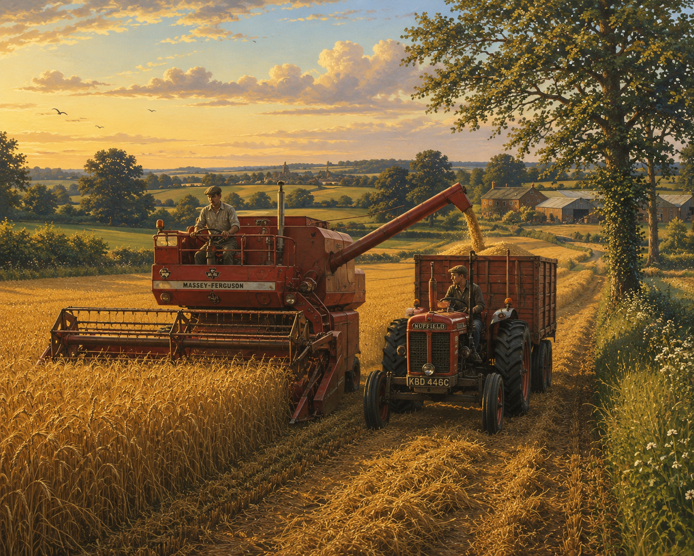 VF111 - 1965 barley harvest